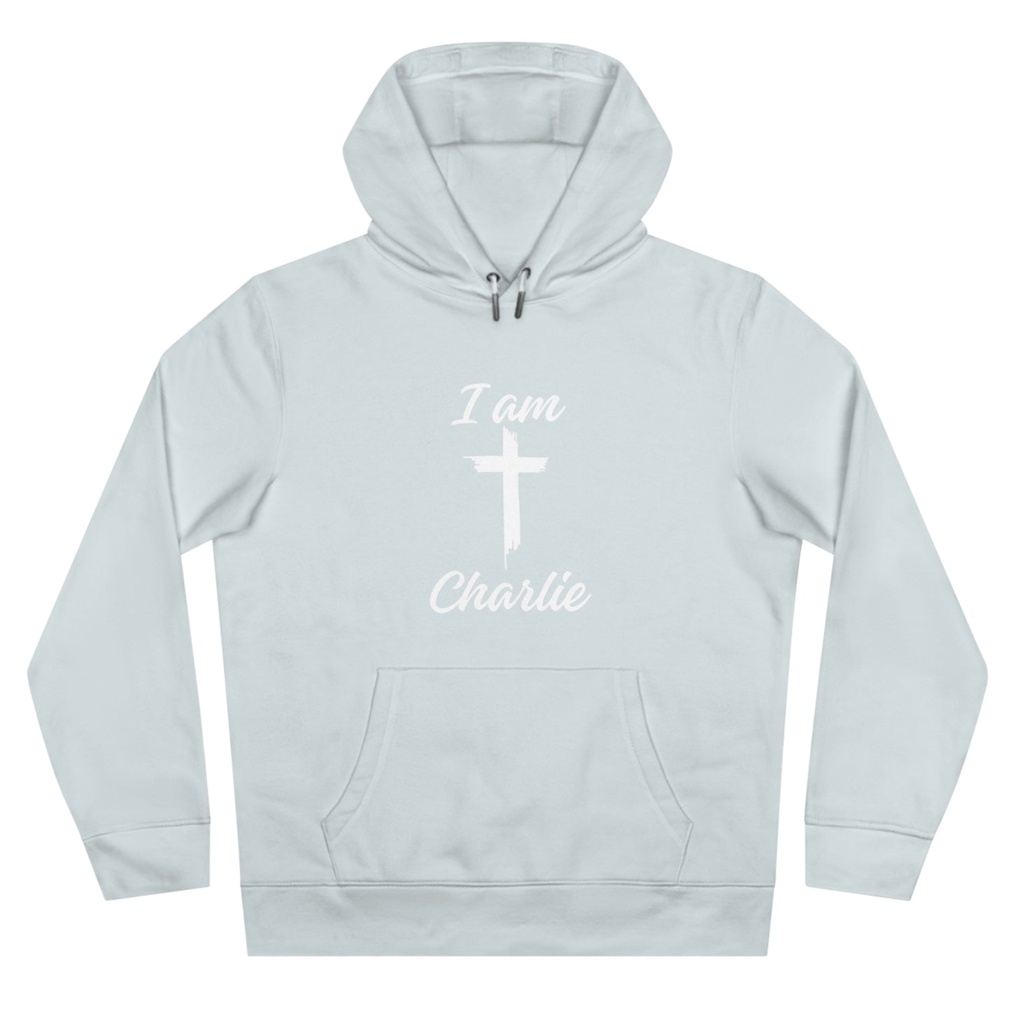 I Am Charlie Sweatshirt, Christian Hoodie, Faith-Based Apparel, Unique Gift for Him/Her - Unisex King Hooded Sweatshirt