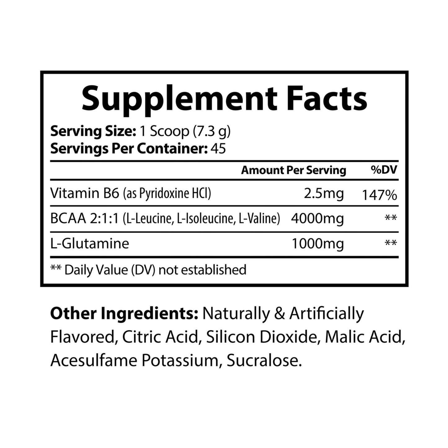 BCAA Supplement, Watermelon (325g, 11.46oz, 45 servings) IslandVibe Wellness - Wild Melon