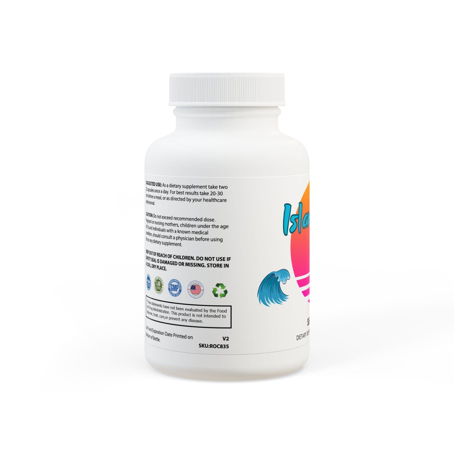 Sea Moss Supplement (60 Capsules) IslandVibes Wellness