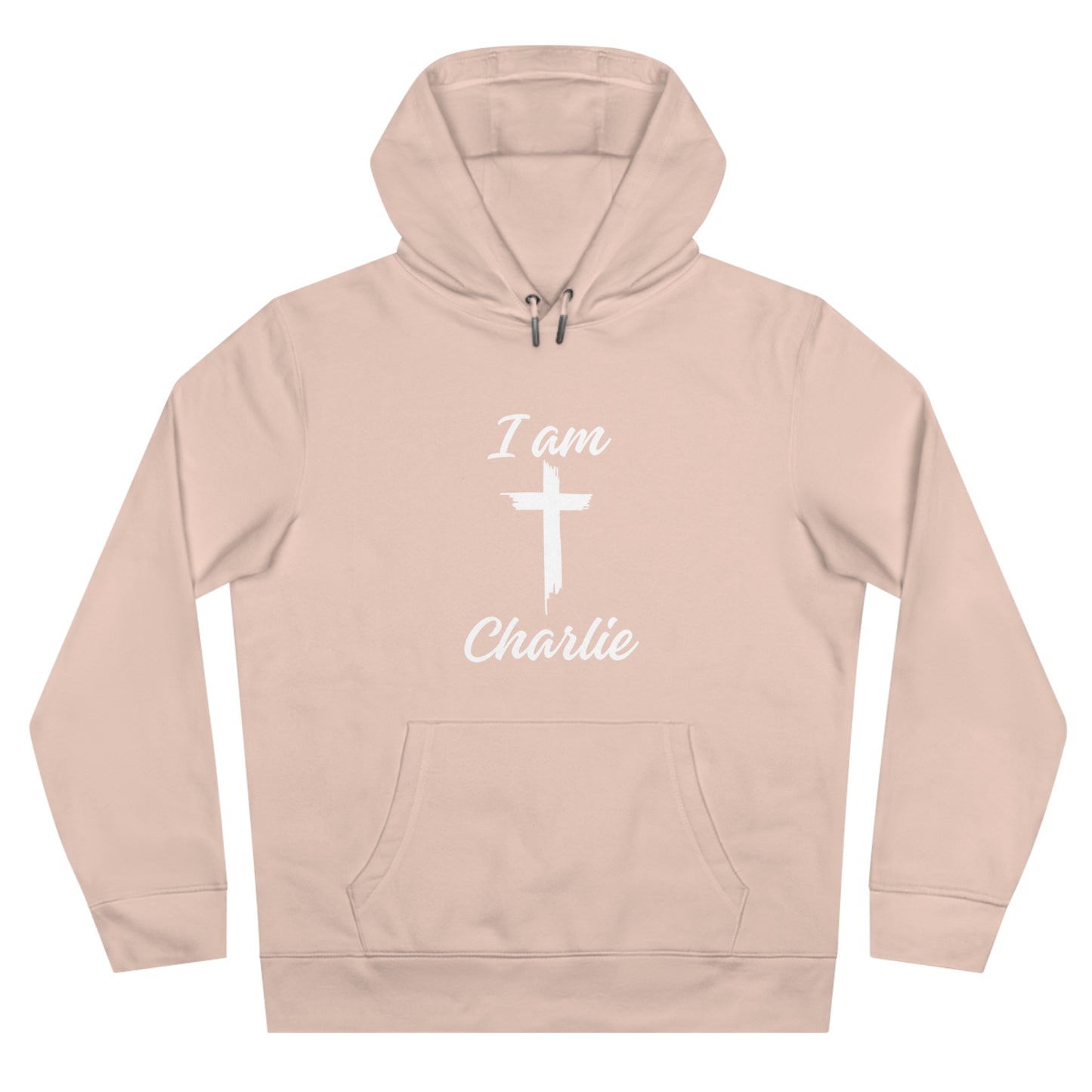 I Am Charlie Sweatshirt, Christian Hoodie, Faith-Based Apparel, Unique Gift for Him/Her - Unisex King Hooded Sweatshirt