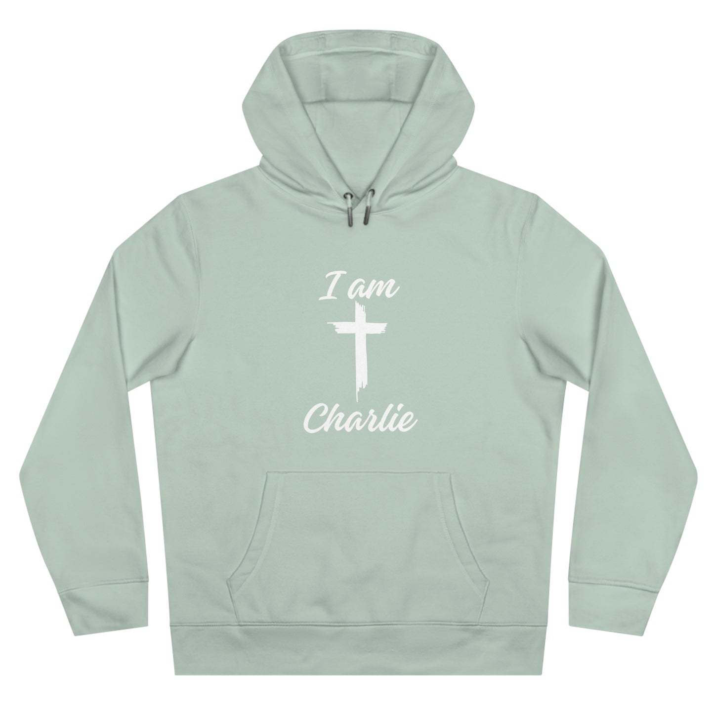I Am Charlie Sweatshirt, Christian Hoodie, Faith-Based Apparel, Unique Gift for Him/Her - Unisex King Hooded Sweatshirt