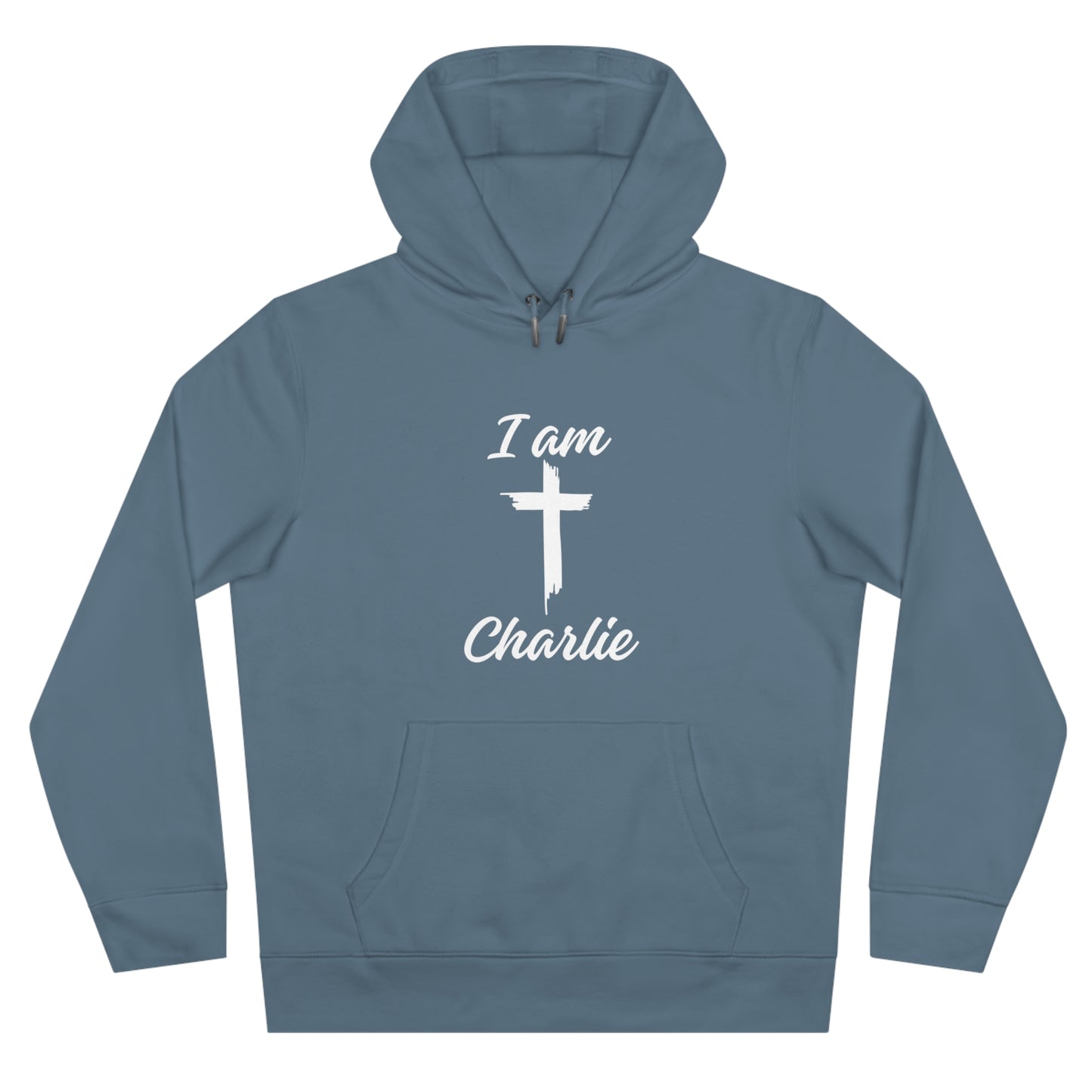 I Am Charlie Sweatshirt, Christian Hoodie, Faith-Based Apparel, Unique Gift for Him/Her - Unisex King Hooded Sweatshirt