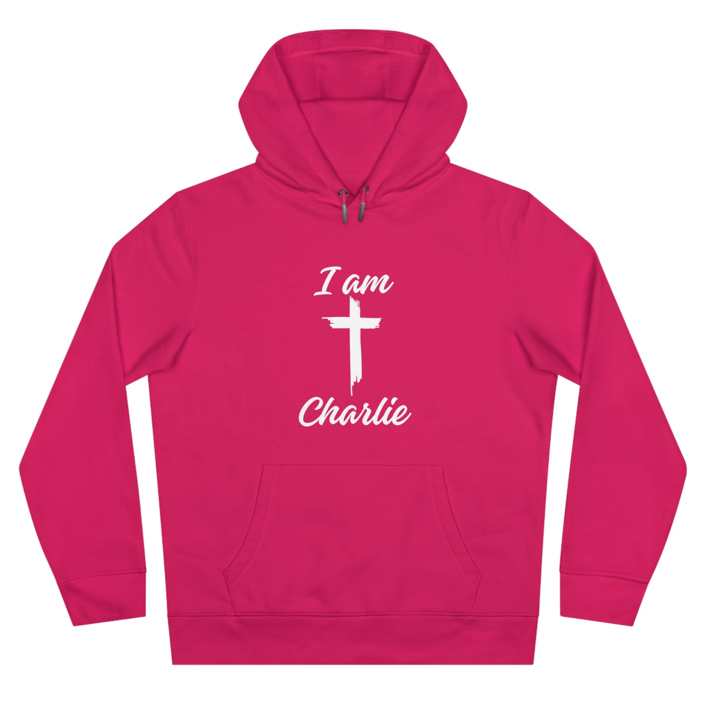 I Am Charlie Sweatshirt, Christian Hoodie, Faith-Based Apparel, Unique Gift for Him/Her - Unisex King Hooded Sweatshirt