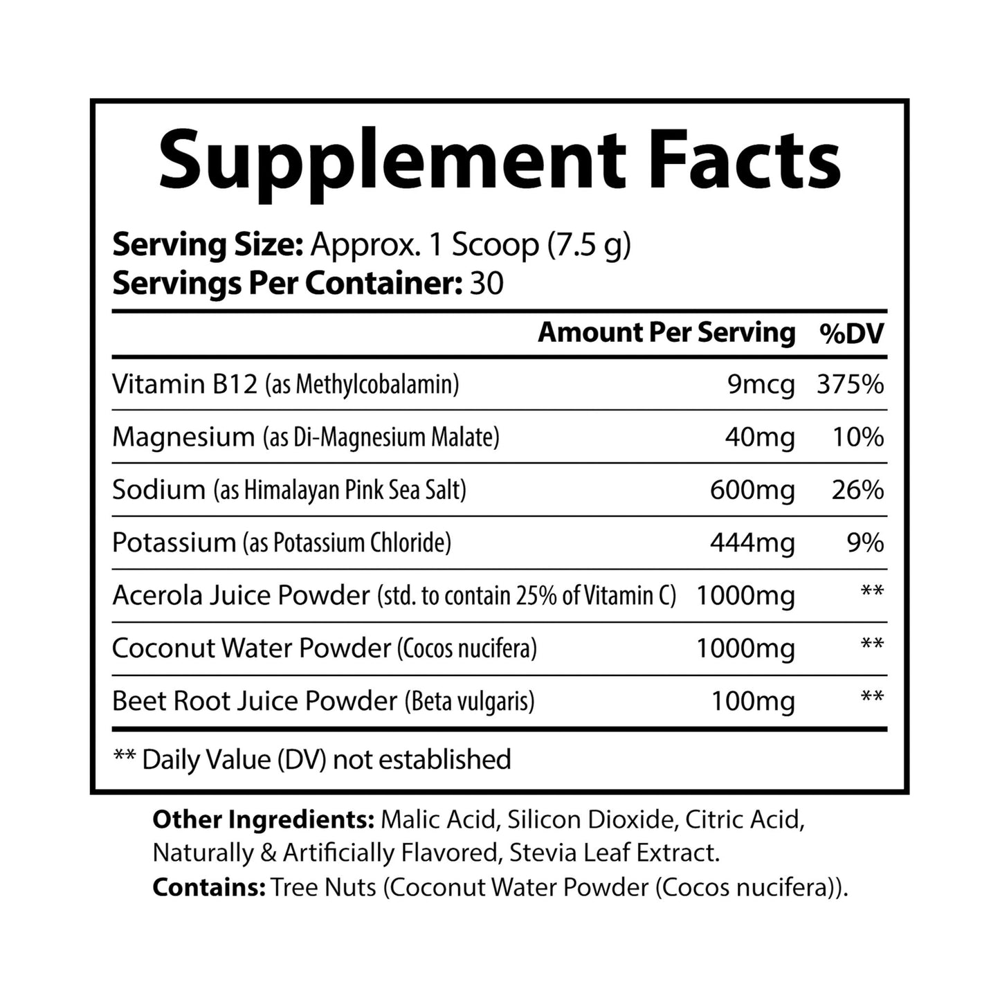 ION + Select Electrolyte Supplement (225g, 7.9oz) IslandVibe Wellness - Blue Raspberry