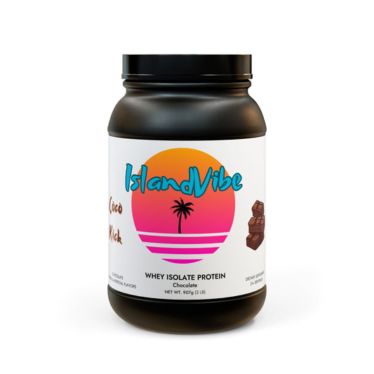 Whey Isolate Protein Supplement (907g, 2lb) IslandVibe Wellness - Coco Kick