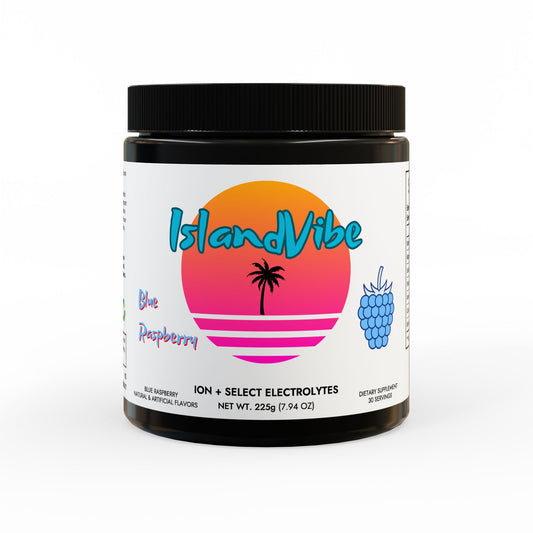 ION + Select Electrolyte Supplement (225g, 7.9oz) IslandVibe Wellness - Blue Raspberry
