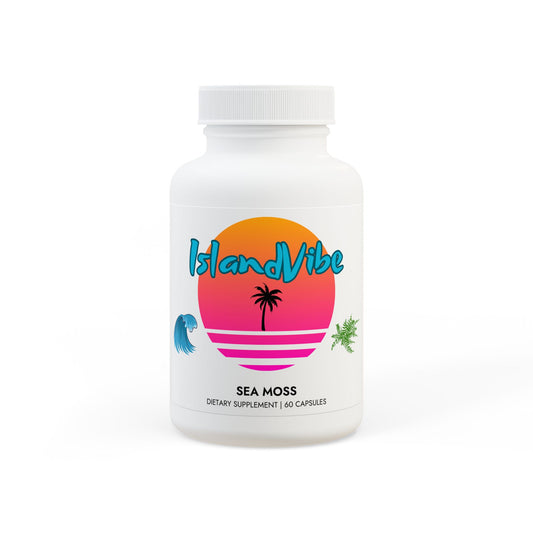 Sea Moss Supplement (60 Capsules) IslandVibes Wellness
